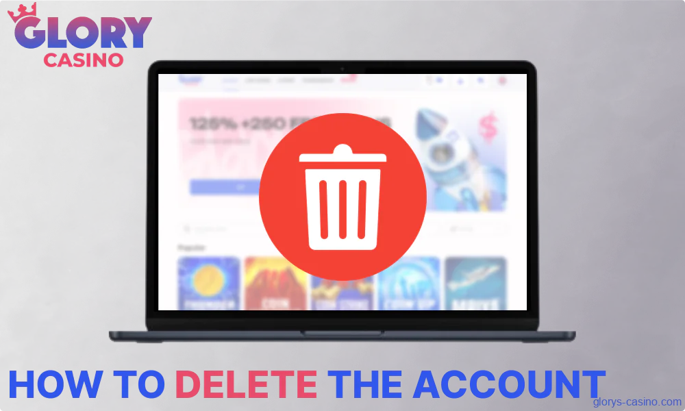 Instructions for Benglai players on deleting a Glory Casino গৌরব ক্যাসিনো account