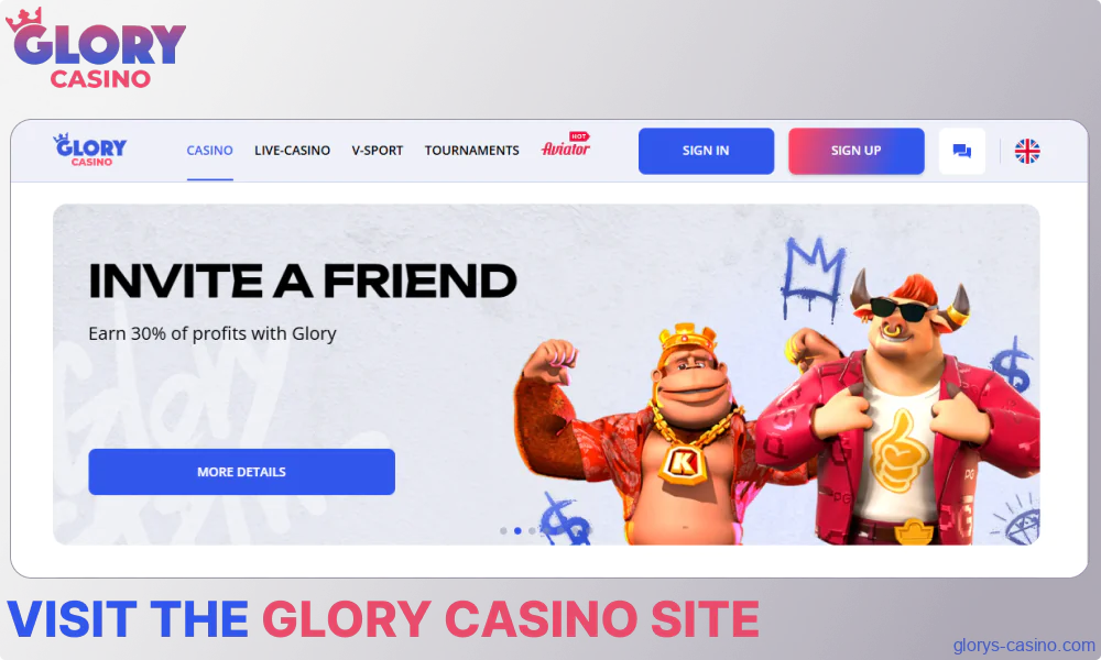 Visit the Glory Casino গৌরব ক্যাসিনো site